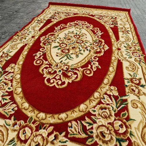 Thảm đỏ hoa văn cổ điển mã 32 KT 1.6x2.3m