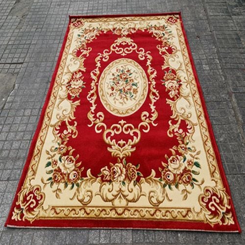 Thảm sofa màu đỏ mã 60 KT 1.6x2.3m