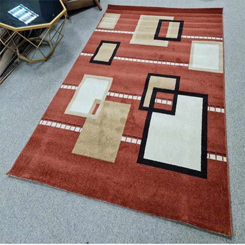 Thảm Sofa Trang Trí Màu Đỏ Tulips 3921R