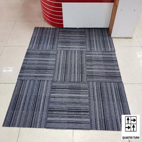 Thảm Sàn Sọc Xám Melody Nhạt 5381