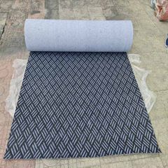 Thảm sàn nỉ vạt xéo Jacquard 11 xám