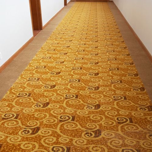Thảm Trải Sàn Mặt Len Hình Đồng Tiền Wilton SA 258