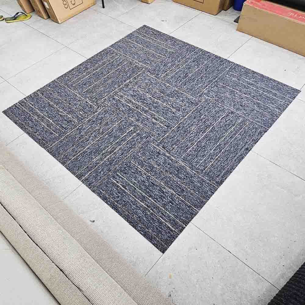 Thảm Sọc Màu Xám SUN 09