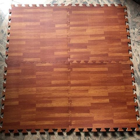 Thảm xốp vân gỗ 60x60
