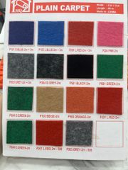 Thảm Nỉ Trơn Màu Xám Đậm P 304