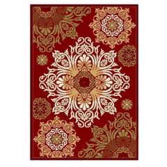 Thảm Sofa Cổ điển Màu đỏ FG X910 Red
