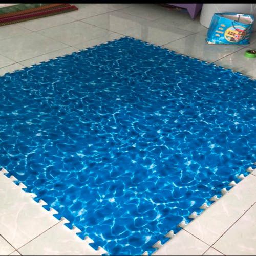Thảm xốp hình sóng 60x60