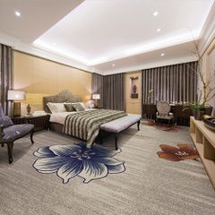 Thảm Nylon Printing Màu Xám YH 10172