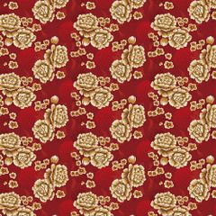 Thảm Nylon Printing Màu Đỏ YH 20129