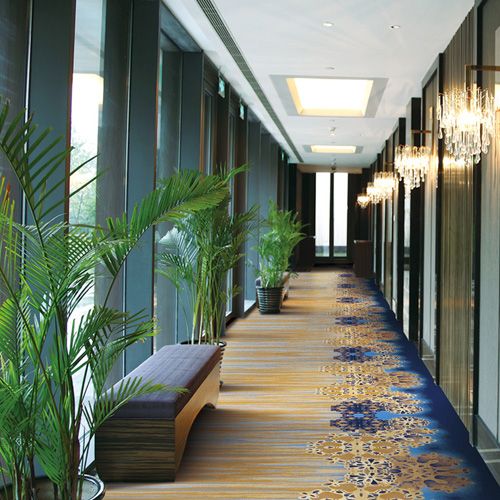 Thảm Nylon Printing Màu Xanh YHZL 90193