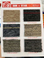 Thảm Sọc Màu Xám SUN 09