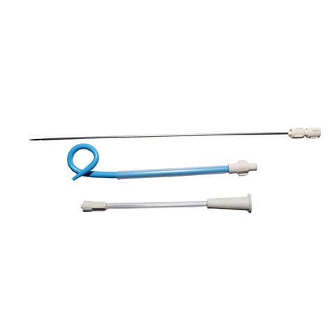 PERCUTANEOUS PIGTAIL SUPRAPUBIC CATHETER SET