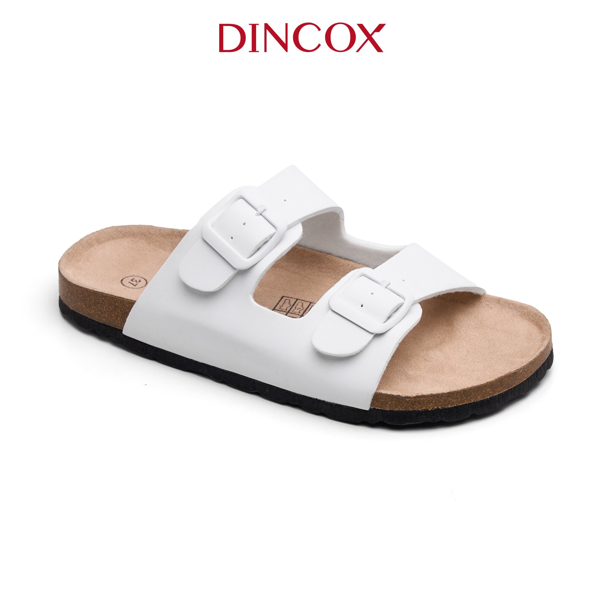  DÉP ĐẾ TRẤU 2 KHÓA - DC01 EVA WHITE 