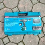 Bộ máy khoan búa vặn vít DHP482SFX6 101 phụ kiện dùng pin 18V Makita