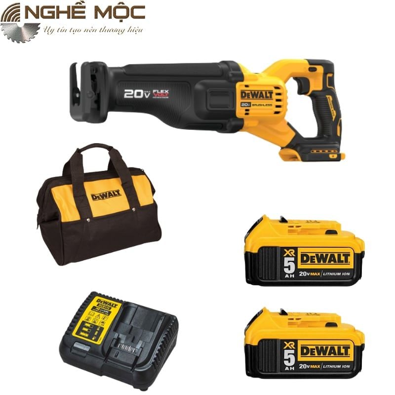 Dewalt combo Máy cưa kiếm Dewalt DCS386