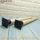 Chân gỗ tròn 50CM