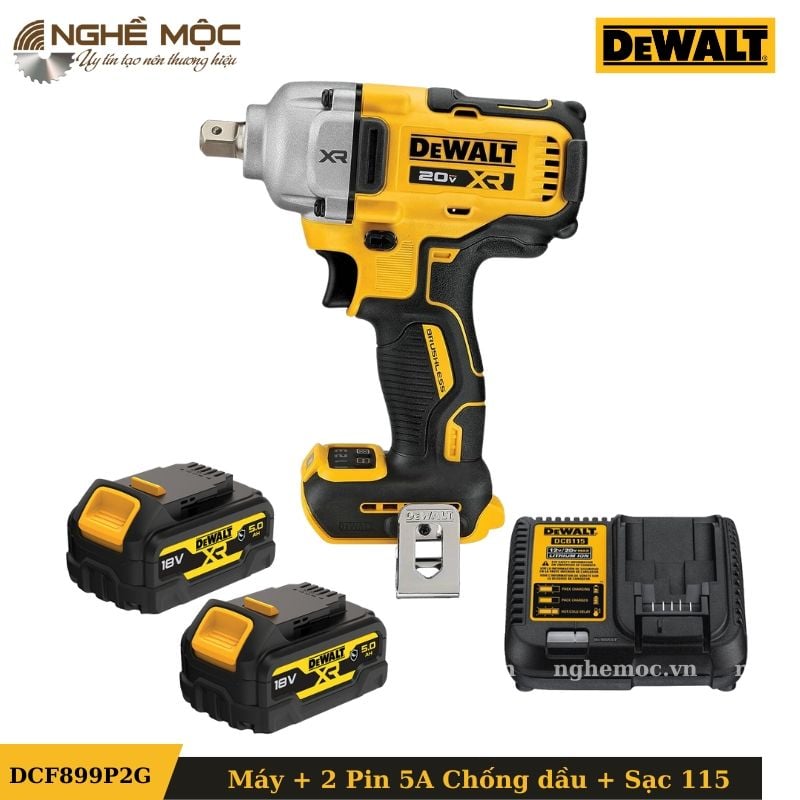 Máy siết bu lông dùng pin Dewalt DCF892