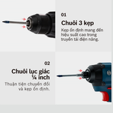 Mũi khoan gạch cứng Bosch HEX-9 kích thước 5, 6, 8mm