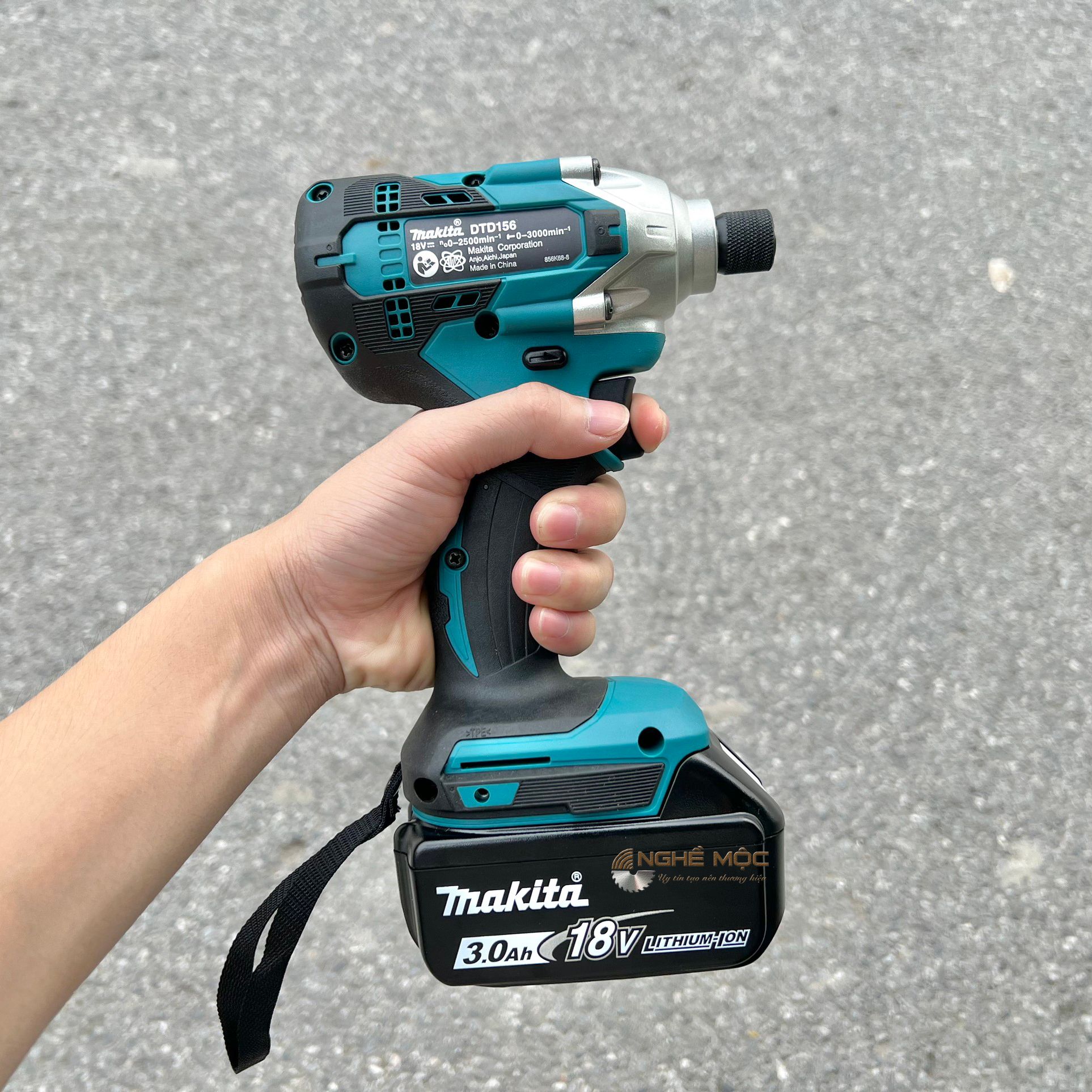 Combo MÁY VẶN VÍT DÙNG PIN MAKITA DTD156Z – mochaiphat