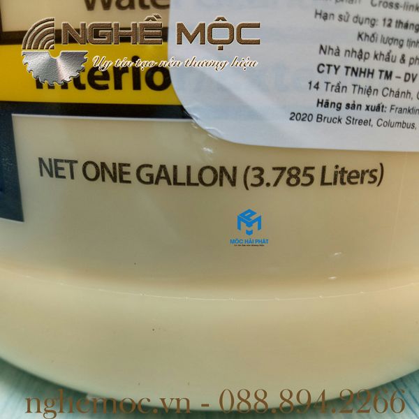 KEO DÁN GỖ TITEBOND II 3785ML