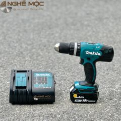 Combo Máy khoan Pin Makita DHP453SFX8 18V