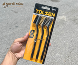 Bộ 3 Bàn Chải Sắt Tolsen 32059