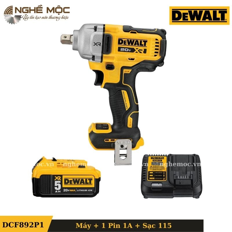 Máy siết bu lông dùng pin Dewalt DCF892