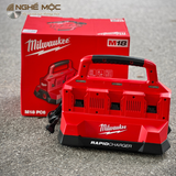 Bộ sạc nhanh 6 cổng Milwaukee M18™ PACKOUT™ mã M18 PC6