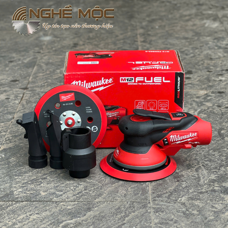 Máy chà nhám quỹ đạo Milwaukee M12 FROS50