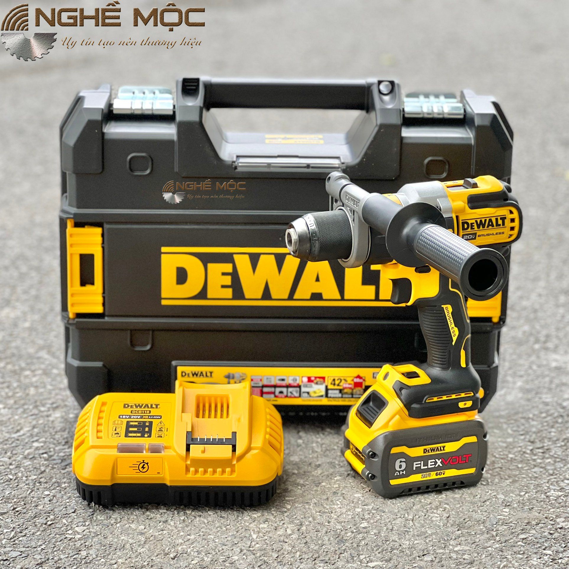Combo khoan Dewalt DCD999T1
