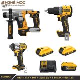 Combo Dewalt camera