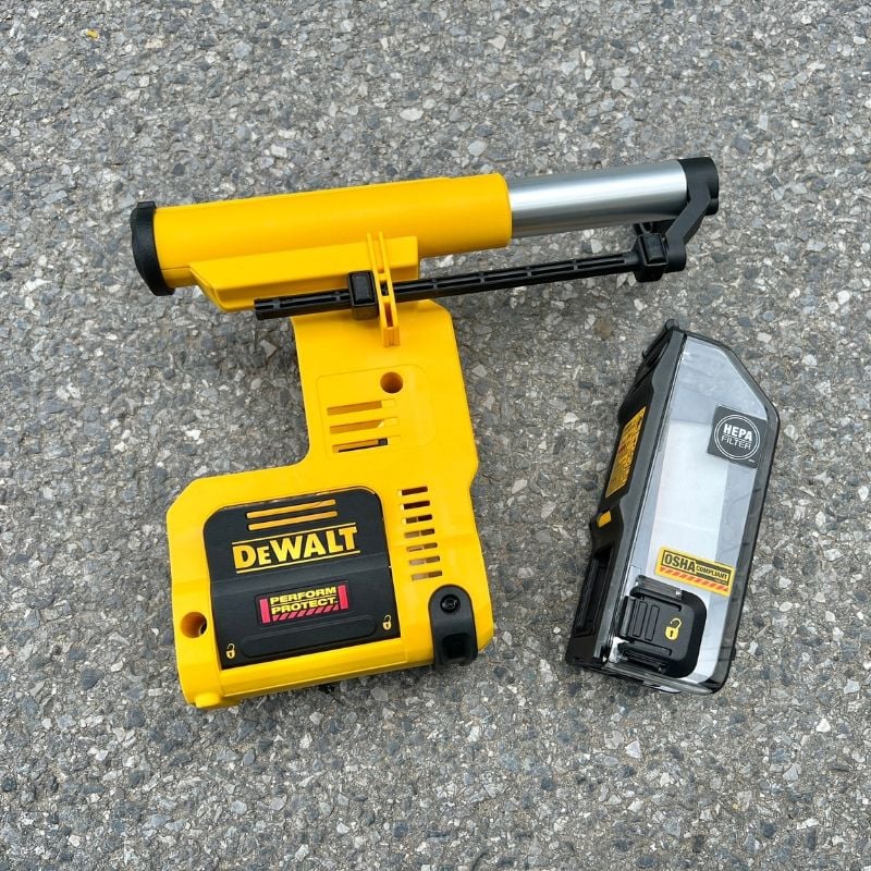 Bộ hút bụi Dewalt DWH303DH cho khoan bê tông DCH273
