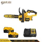 Máy cưa xích dùng pin 20V Dewalt DCCS620 12” (300mm)