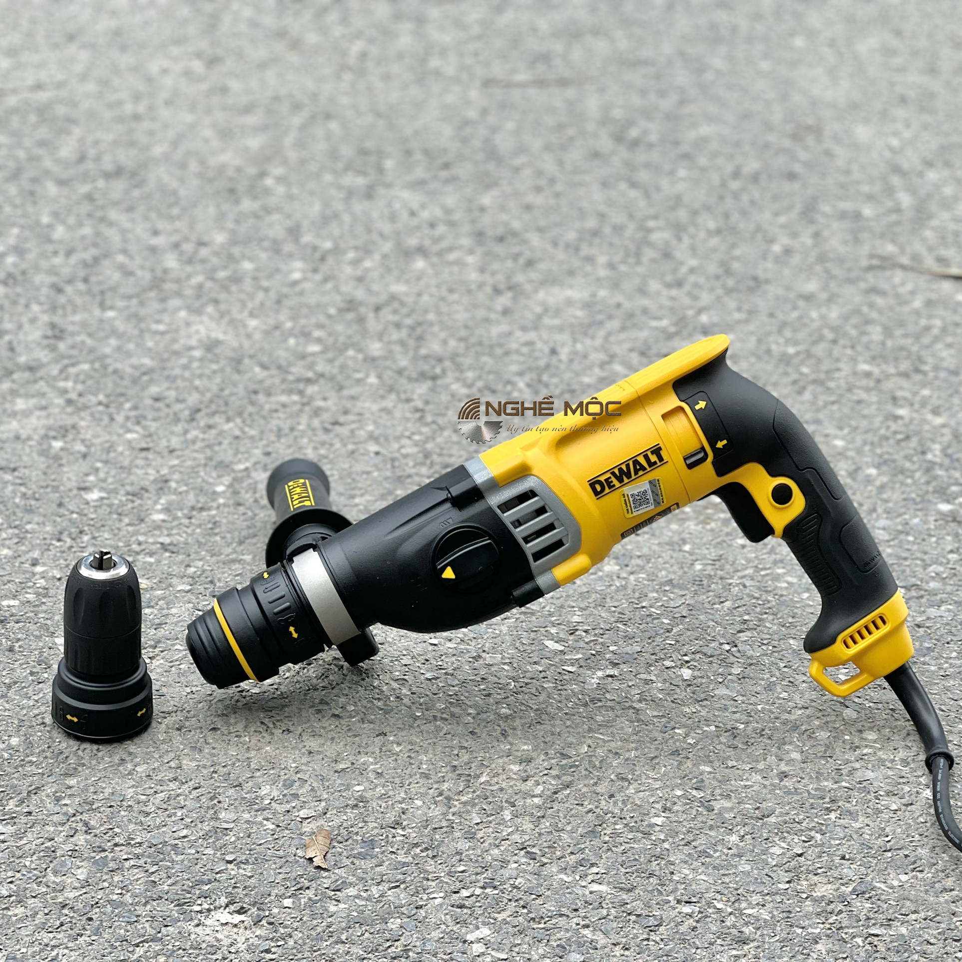 Taladro Rotomartillo Dewalt D25144K: Potencia y Precisión en tus Manos - Taladro Rotomartillo Doble Mandril Dewal