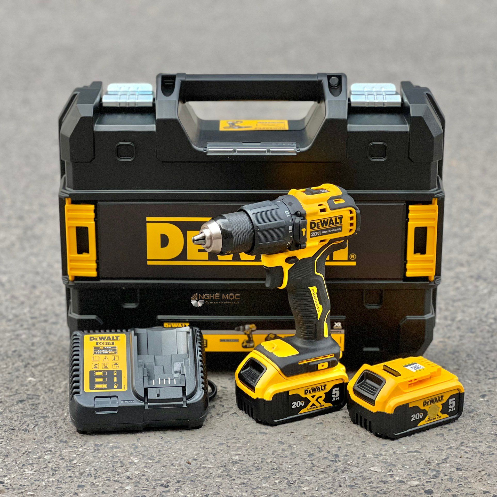 Combo Máy khoan cầm tay 18V Dewalt DCD709P2