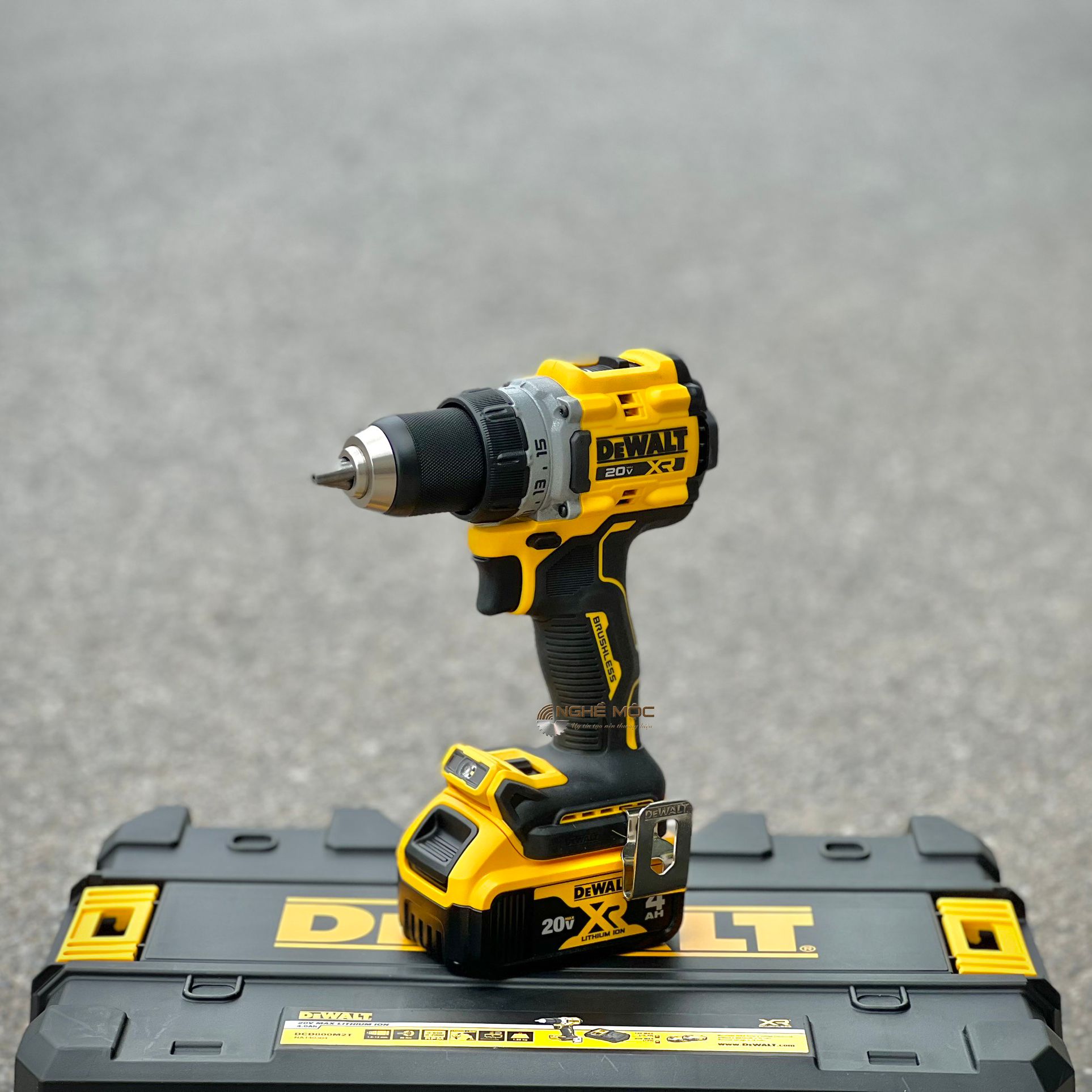 Máy khoan dùng pin 18/20V thế hệ mới Dewalt DCD800N – mochaiphat