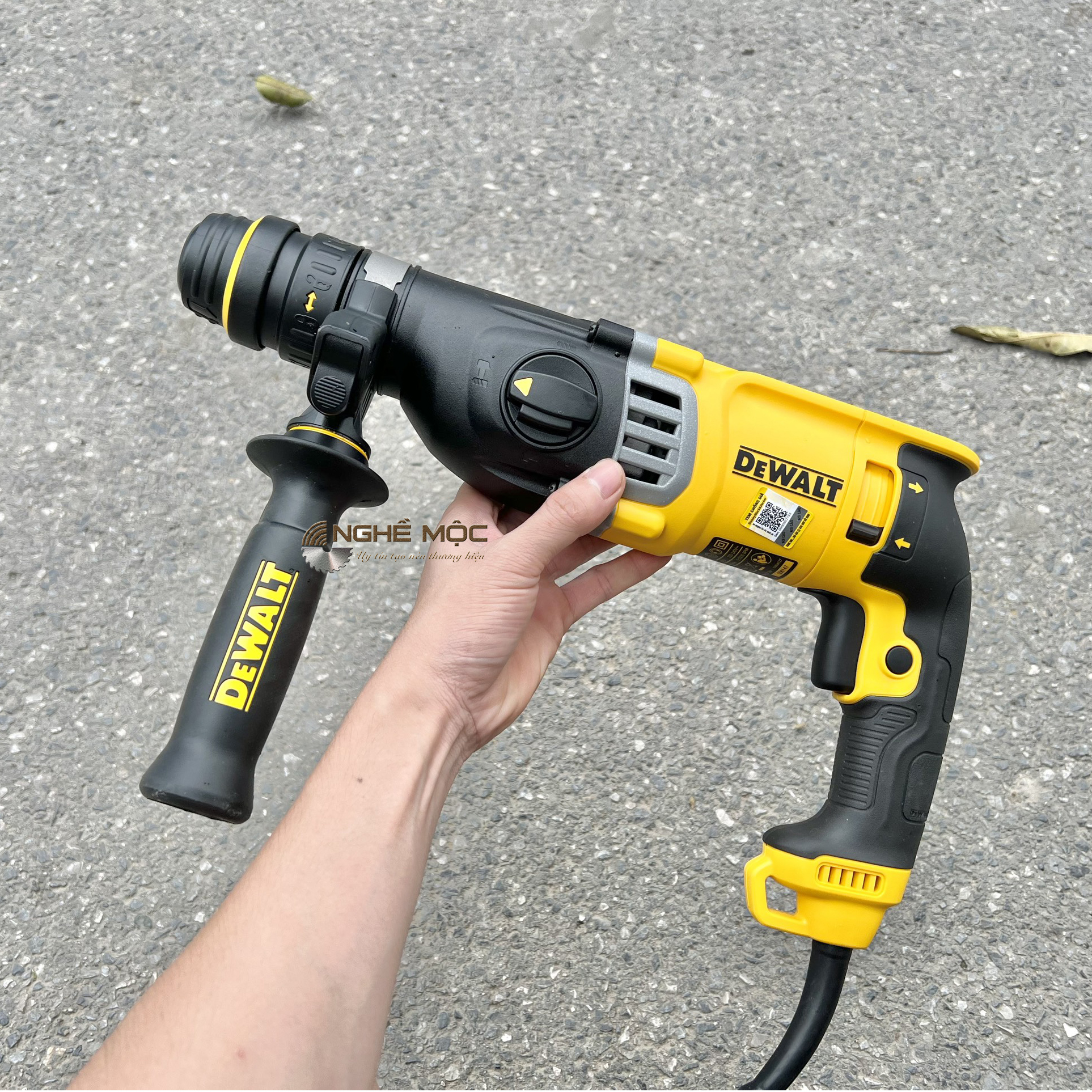Taladro Rotomartillo Dewalt D25144K: Potencia y Precisión en tus Manos - Taladro Rotomartillo Doble Mandril Dewal