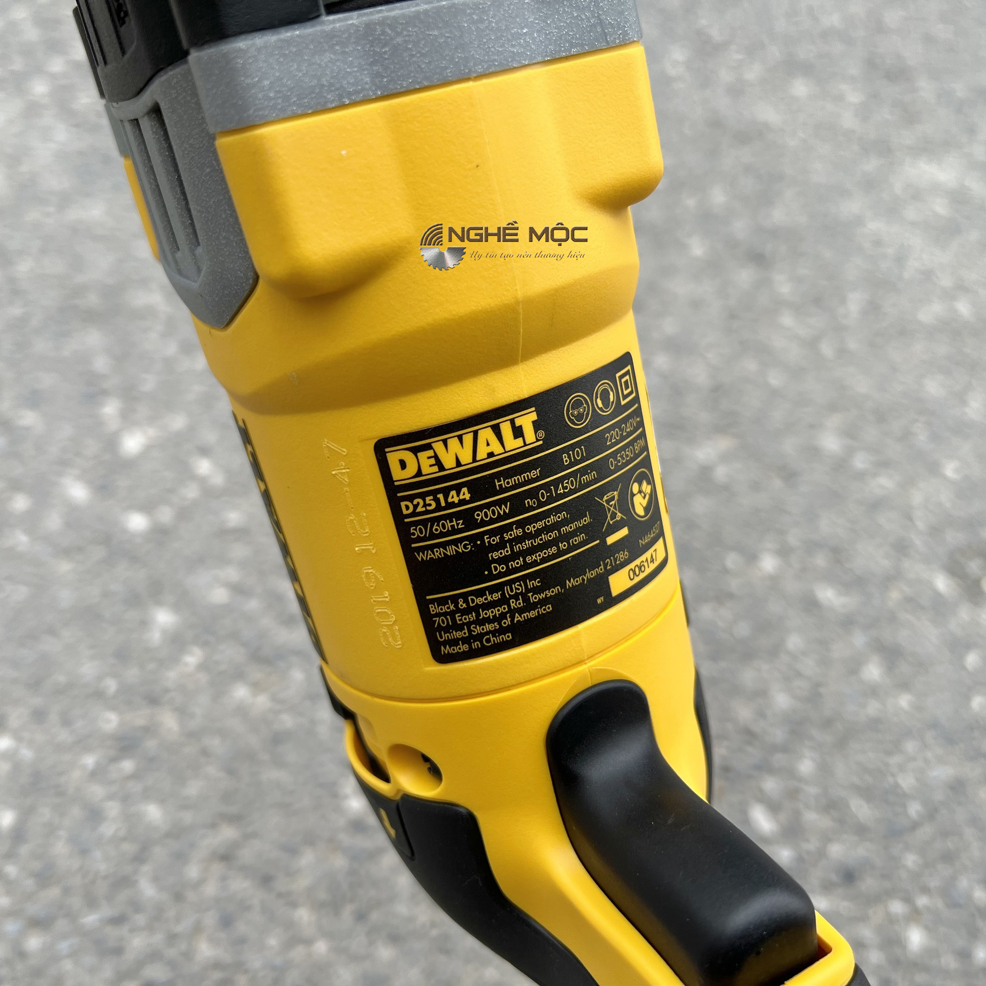 Taladro Rotomartillo Dewalt D25144K: Potencia y Precisión en tus Manos - Taladro Rotomartillo Doble Mandril Dewal