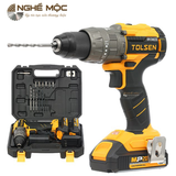 Máy khoan động lực Brushless 20v Tolsen 87254