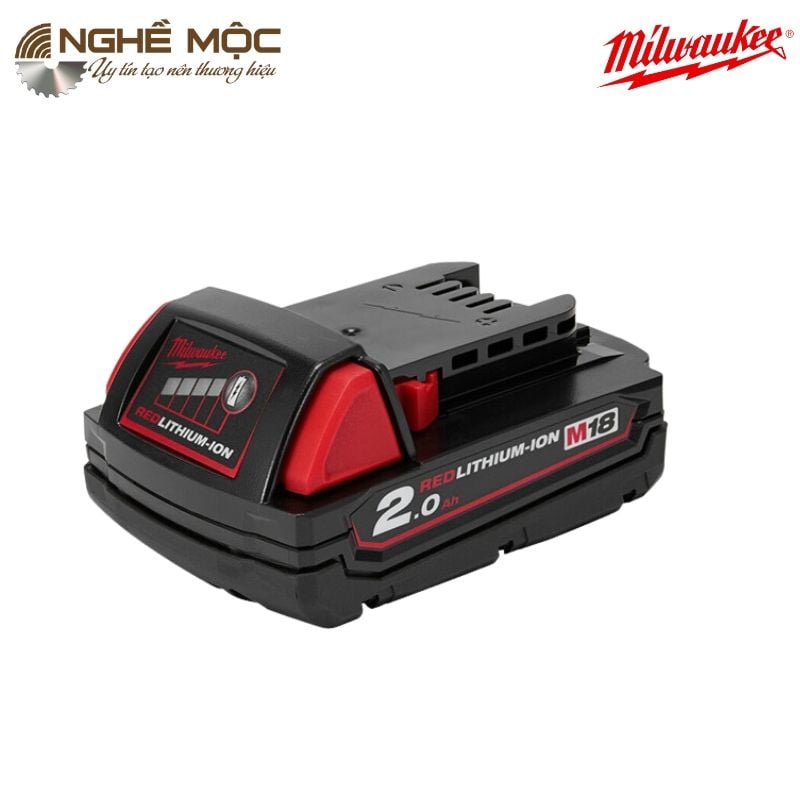 Pin M18 2.0Ah Milwaukee M18B2 Chính Hãng