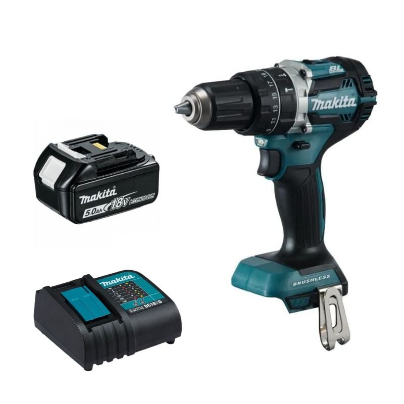 Máy khoan búa vặn vít dùng pin Makita DHP484Máy khoan búa vặn vít dùng pin Makita DHP484