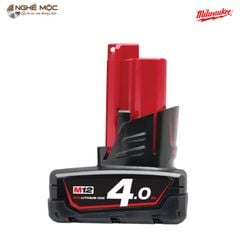 Pin 12V 4.0Ah chính hãng Milwaukee M12B4