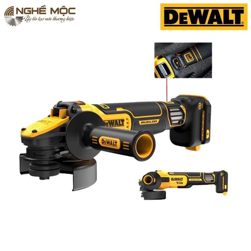 Máy mài góc DeWALT DCG409VSN-B1 có chỉnh tốc độ