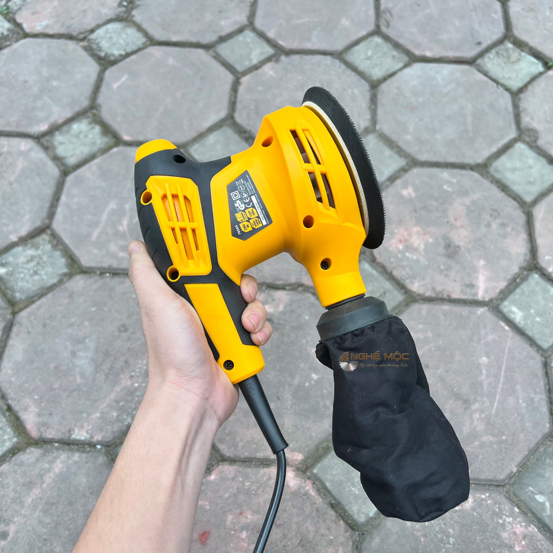 Máy chà nhám tròn tolsen 79565