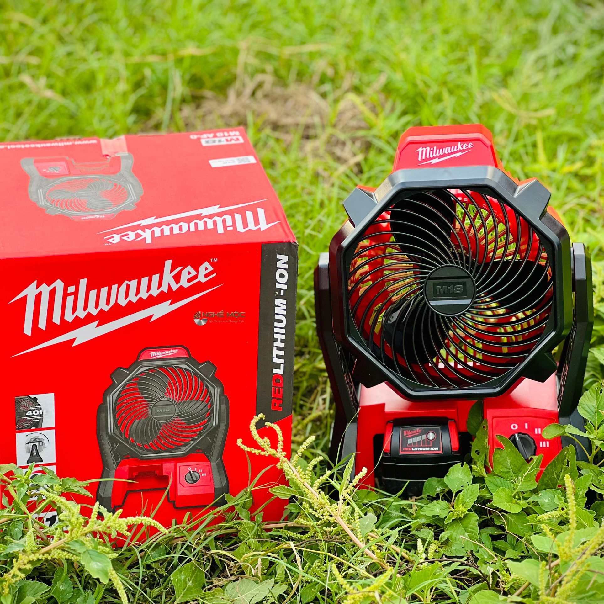 Quạt pin milwaukee