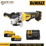 Thân máy mài dùng pin 18V DeWALT DCG406N-XJ