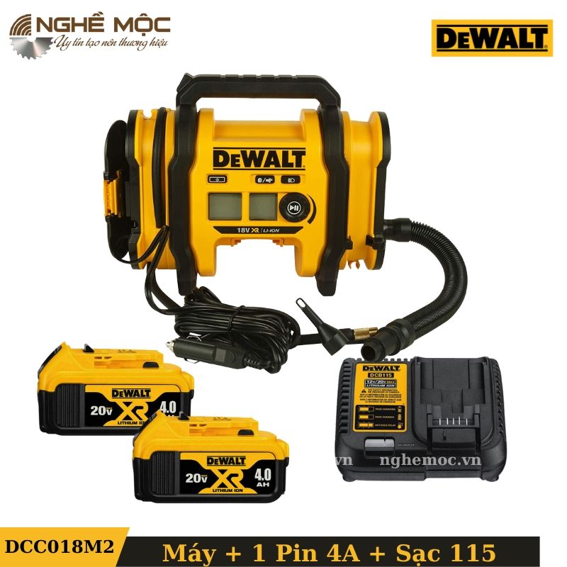 Máy bơm hơi Dewalt DCC018N-XJ