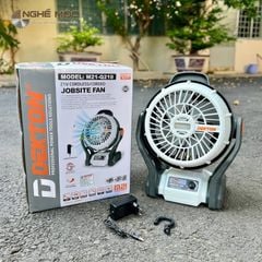 Quạt không dây 21V Dekton M21-Q210 Motor chổi than