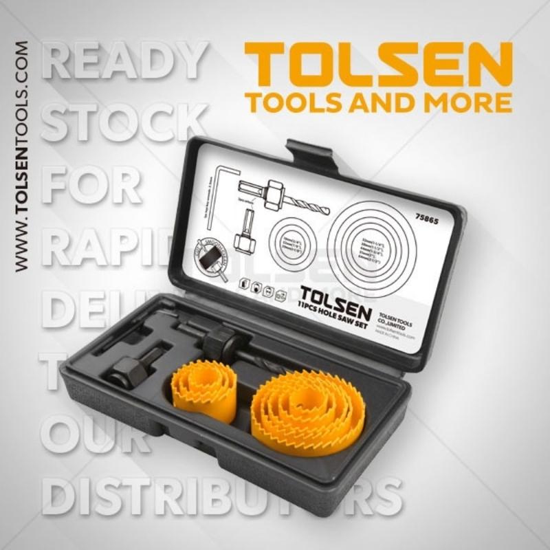 Bộ khoét lỗ Tolsen 75865