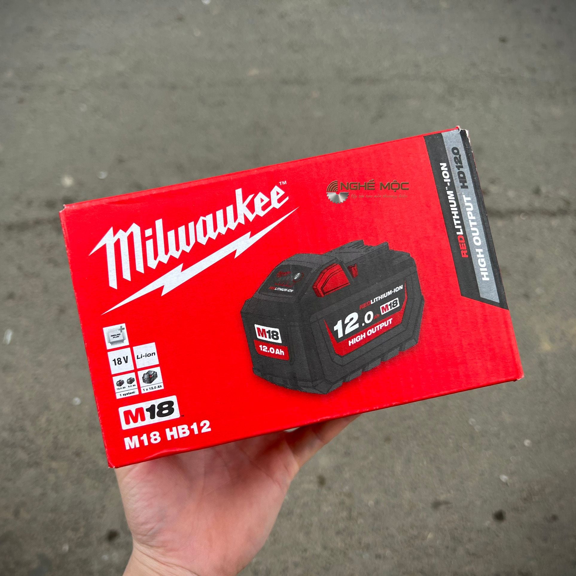 Pin Milwaukee 12AH